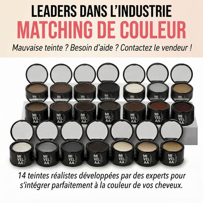 MIVELAA Poudre Compacte Capillaire — Couverture Instantanée