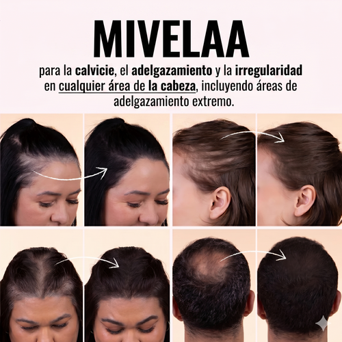 MIVELAA Polvo Compacto Capilar — Cobertura Instantánea